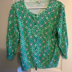 Talbots Cardigan Size Large Petite